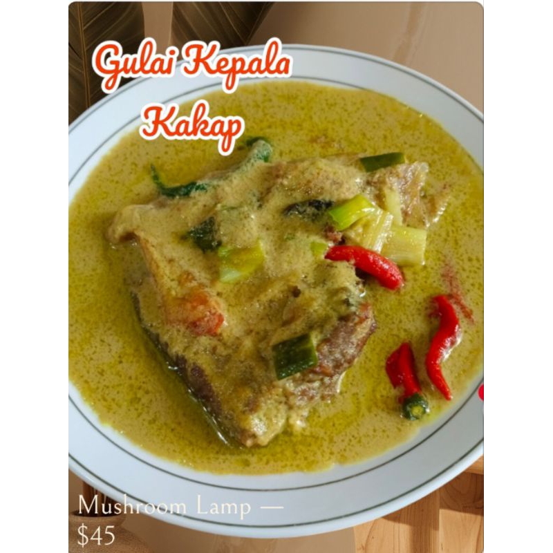 

Gulai Kuning Kepala Kakap