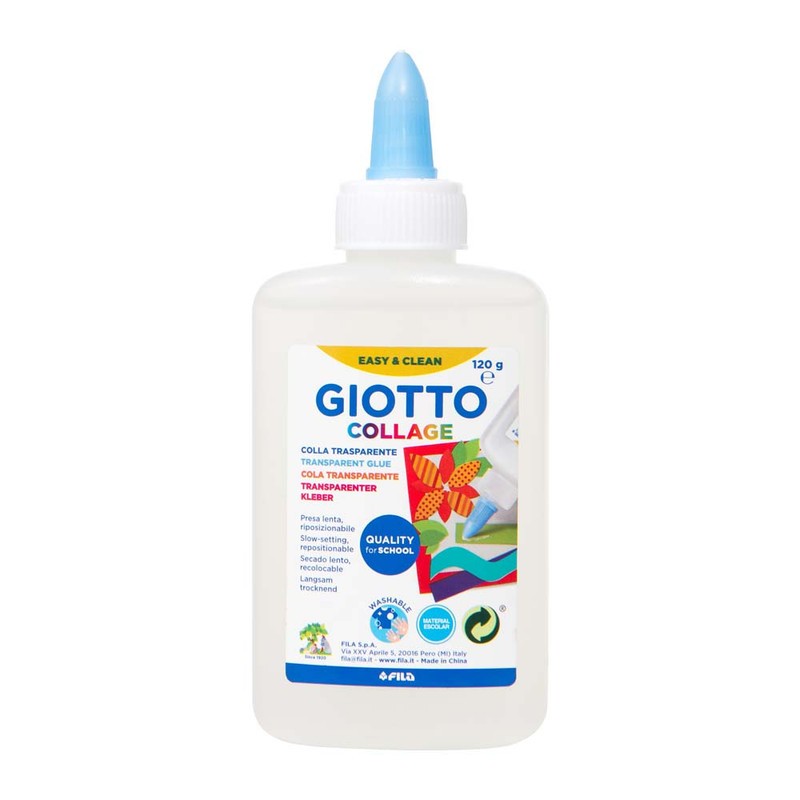 

Giotto Collage Transparent Glue 120Gr