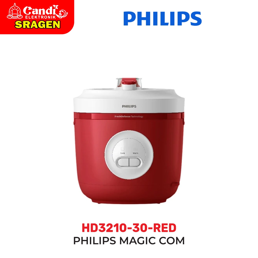 PHILIPS Magic Com 1,8 Liter - HD3210-30-RED