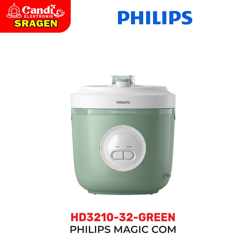 PHILIPS Magic Com 1,8 Liter - HD3210-32-GREEN
