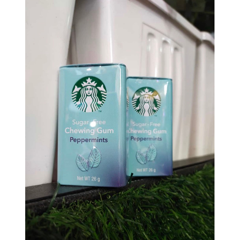 

OPEN PO Starbucks Permen Karet Sugar Free Peppermints Import Thailand