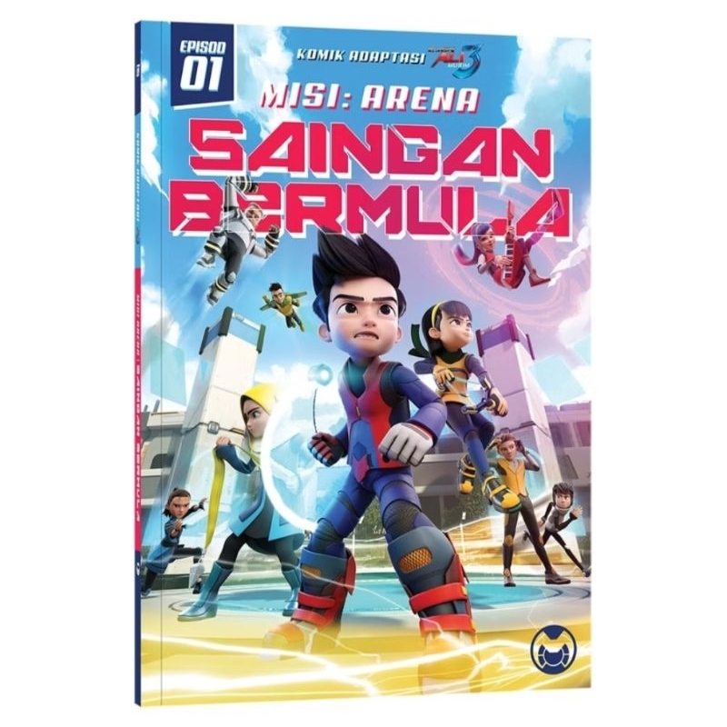 Komik Adaptasi Ejen Ali Misi : Arena Season 3  (Ep 01 SAINGAN BERMULA)