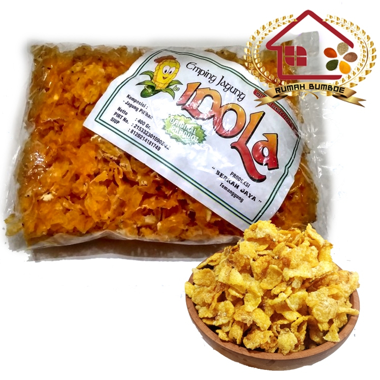 

(400gr) IDOLA EMPING JAGUNG Marning Gepeng Mentah Corn Flake