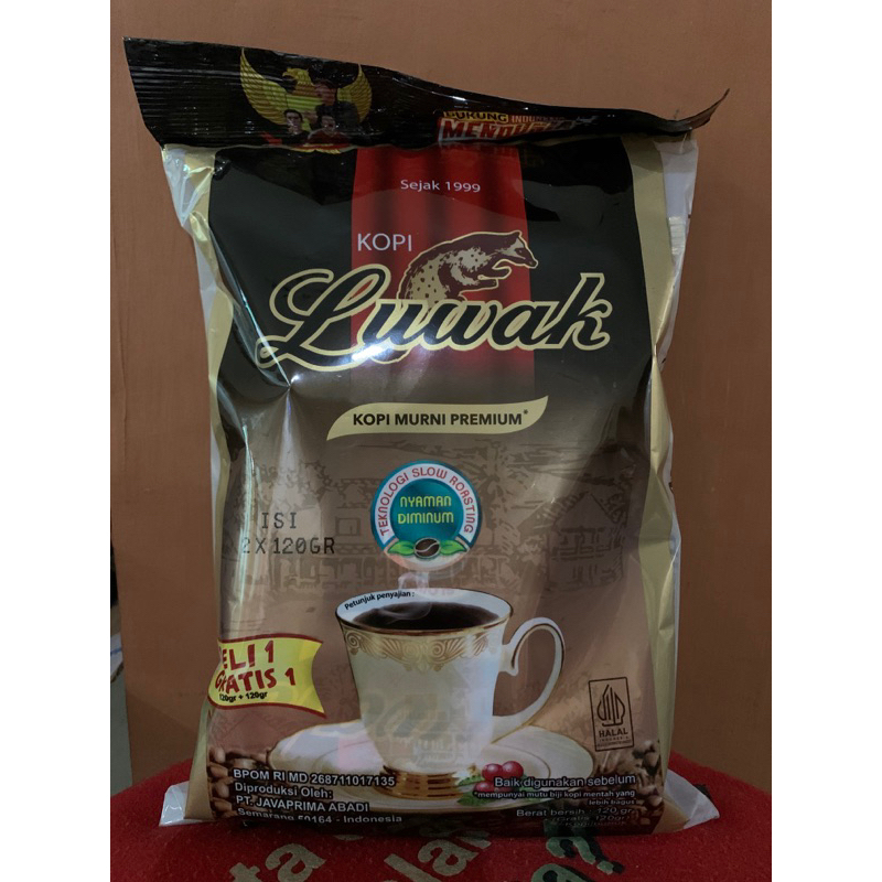 

Luwak Kopi Hitam (125 gr x2)