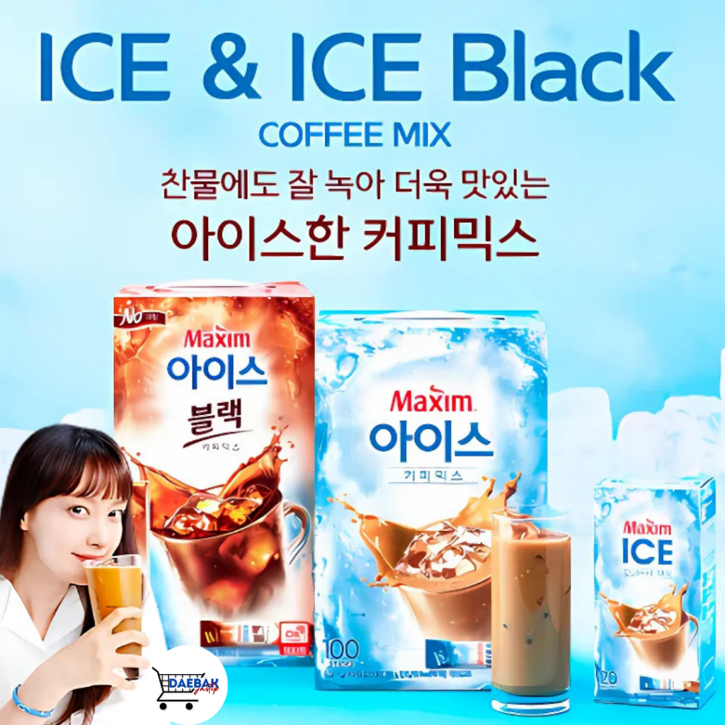 

Maxim Ice Black Coffee Mix 100+10 Stick