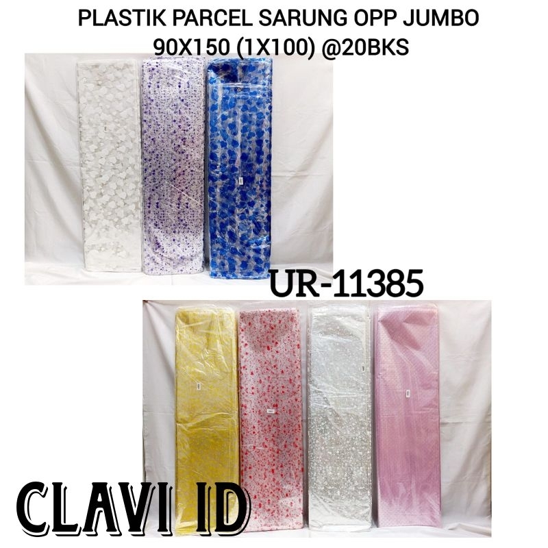 11385/PLASTIK PARSEL JUMBO 90X150/PLASTIK PARCEL JUMBO UK 90X150 PLASTIK KADO PLASTIK PARCEL NATAL