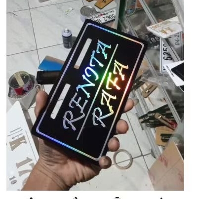 plat nomor sepeda listrik