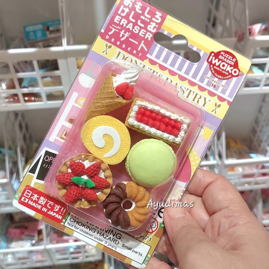

Iwako Dessert Japan Puzzle Eraser - Penghapus / Setip Jepang