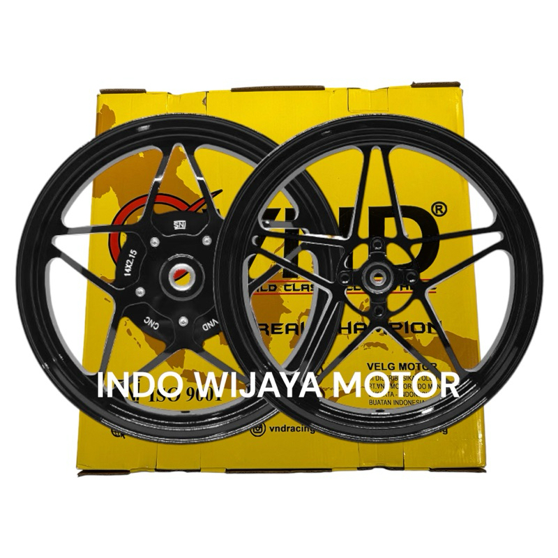 VELG VND V SPEED BINTANG V2 BEAT SCOOPY / VND V SPEED BINTANG GEN 2 185x14 & 215x14 VELG VND