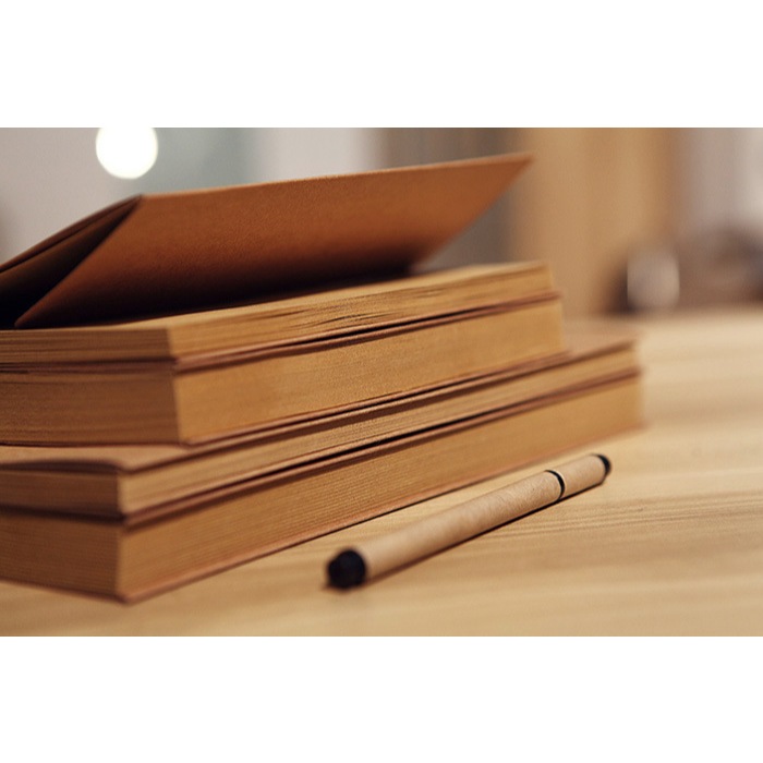 

mg 05 Buku Journal Sketch Kraft Creative retro sketch paper blank sketchbook painting doodle