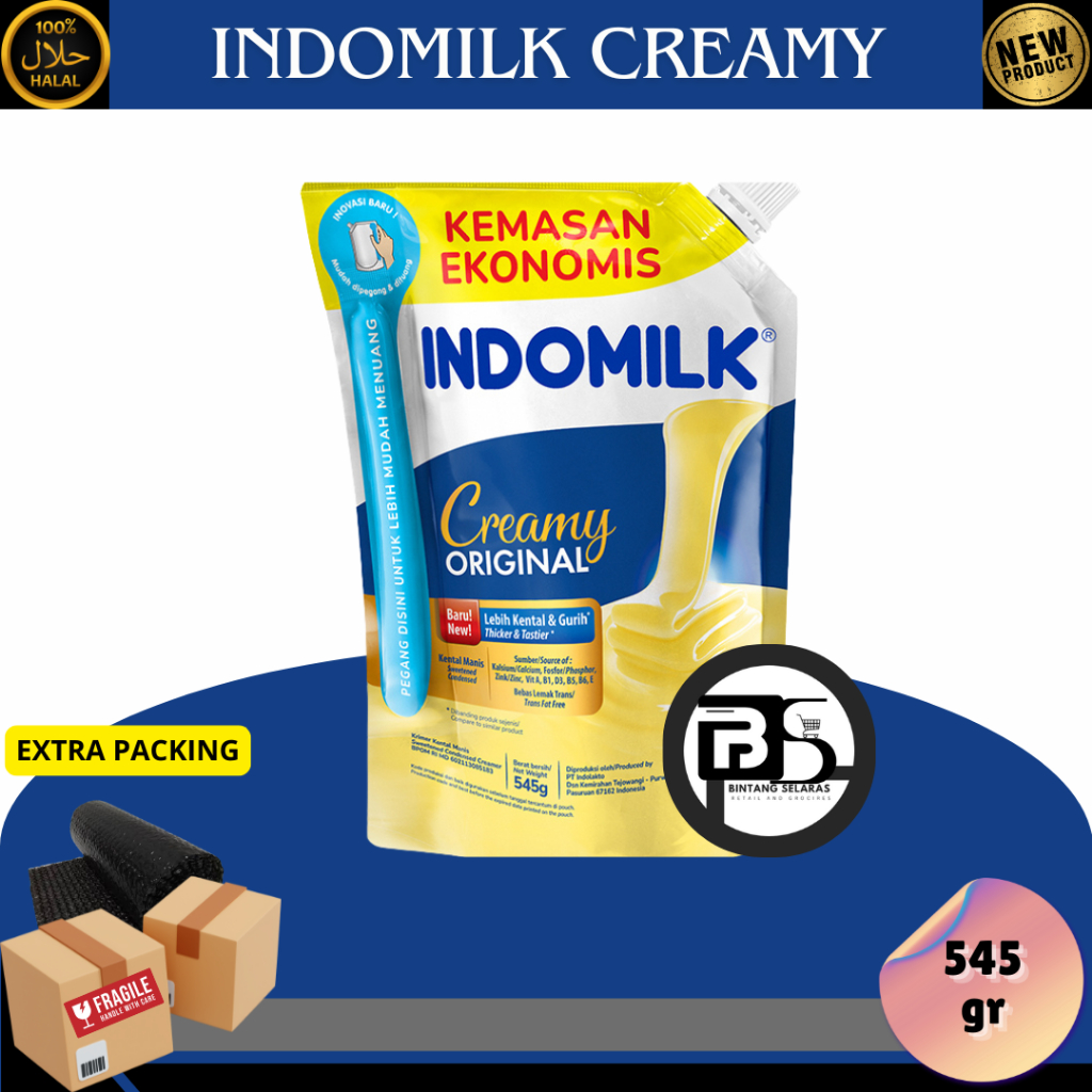 

Indomilk Kental Manis Pouch 545 G