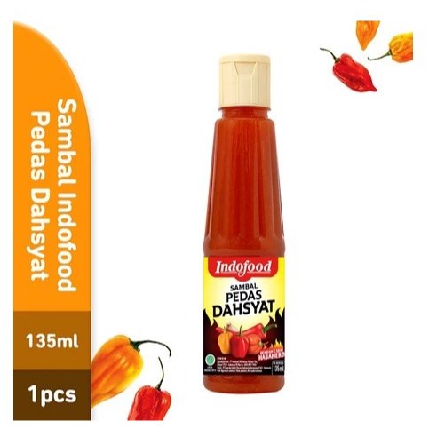 

INDOFOOD SAOS SAMBAL PEDAS DAHSYAT135 ML