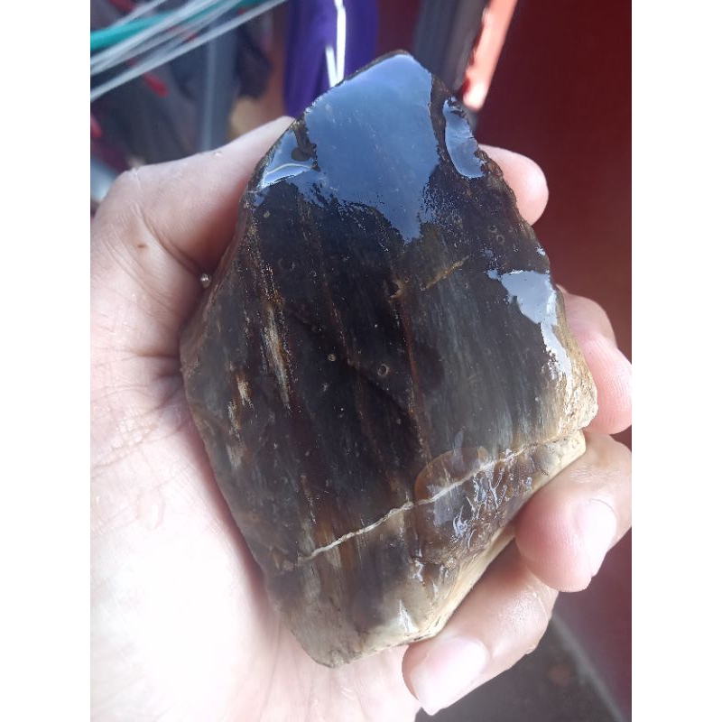 ✅ Batu Kecubung Api Bengkulu / Wulung ( Rough / Bahan Batu Akik asli Bengkulu - bukan bacan obi bio 