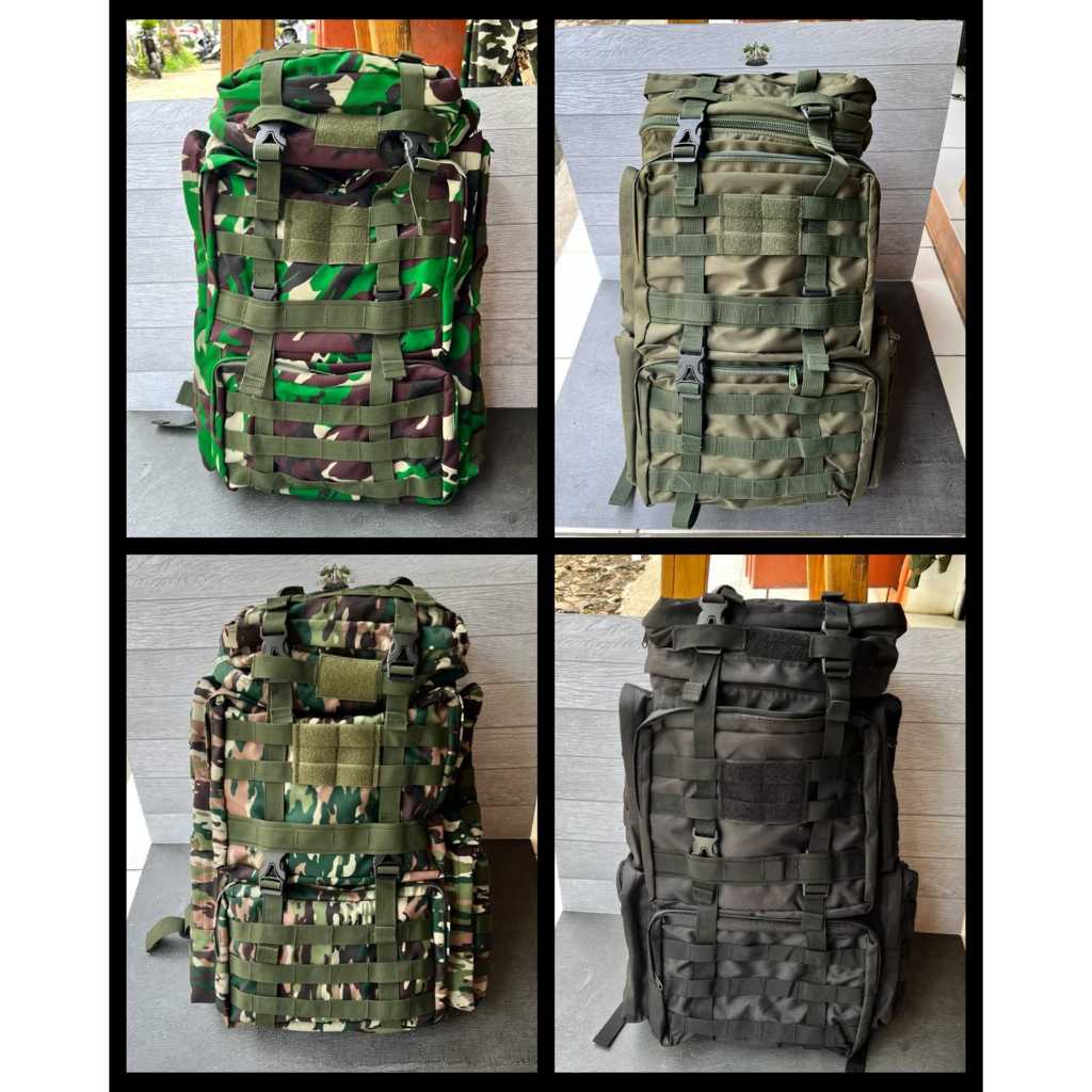 TERLARIS  Tas Ransel Punggung tas raider tas ransel army model jatah raider