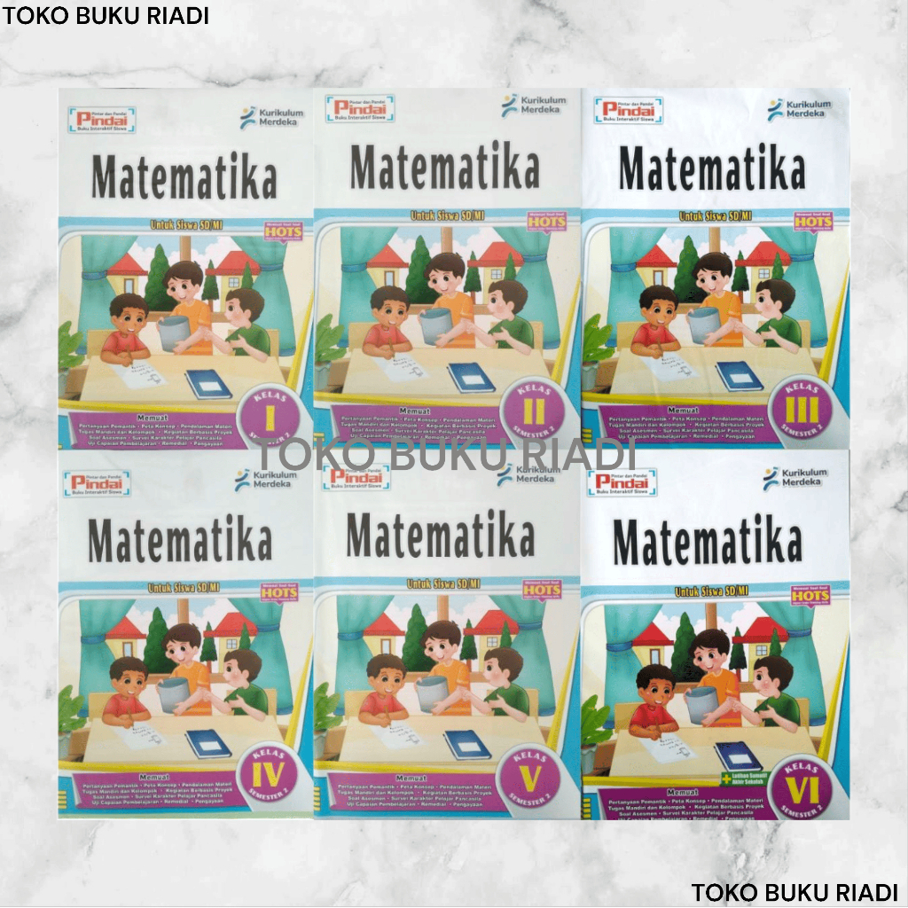 LKS PINDAI MATEMATIKA SD (K-MERDEKA) SEMESTER 2