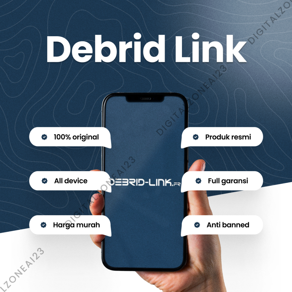 ACCOUNT DEBRID LINK PREMIUM PRIVATE 30 HARI