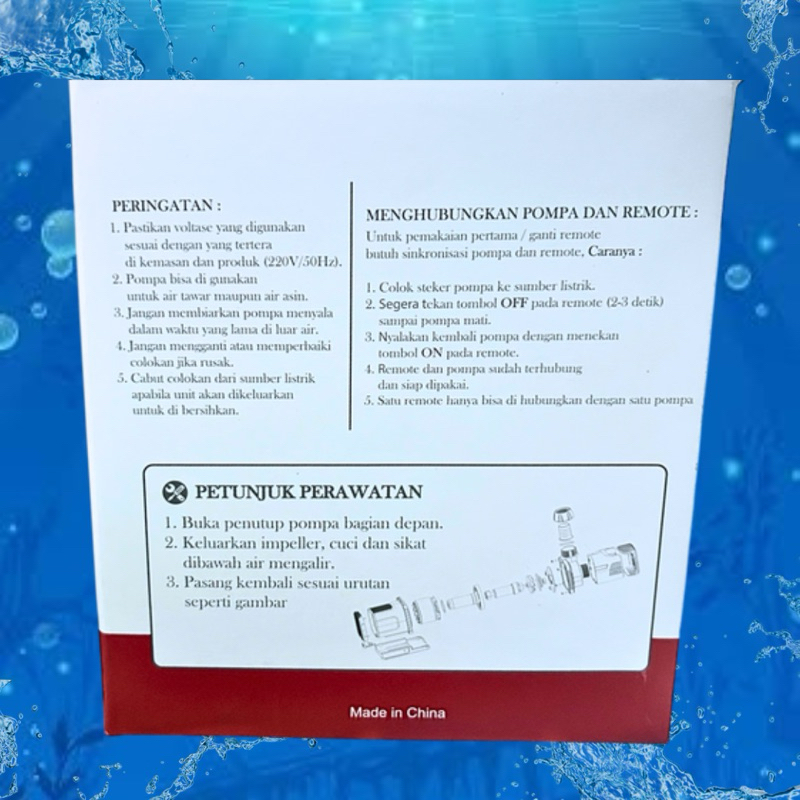 KANDILA PRO MAGURO REMOTE R 9000 ACT POMPA KOLAM AQUARIUM HIDROPONIK