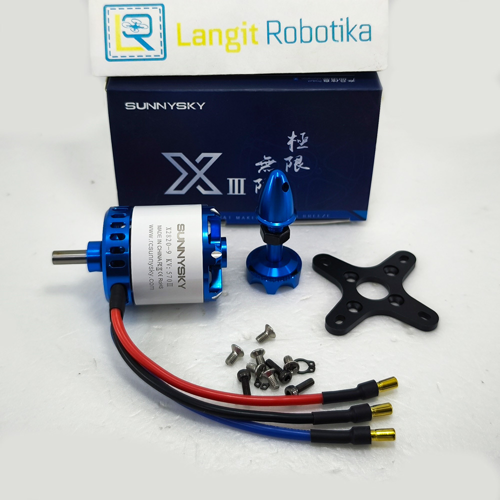 Motor Brushless Sunnysky X2820 570KV V3 X 2820 kv570iii v.3 kv570