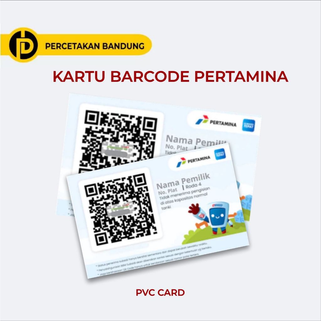 

KARTU STIKER MY PERTAMINA BARCODE