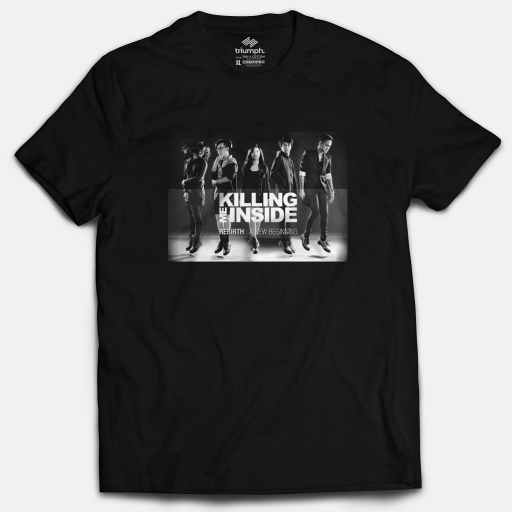 KILLING ME INSIDE - KAOS BAND LENGAN PENDEK - PREMIUM COTTON 24S