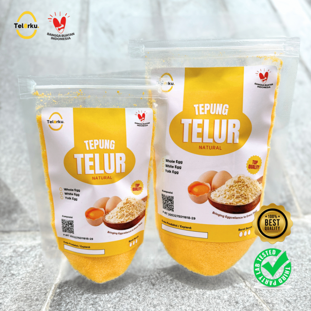 

EGG YOLK POWDER / TEPUNG KUNING TELUR MURNI LOKAL BERKUALITAS