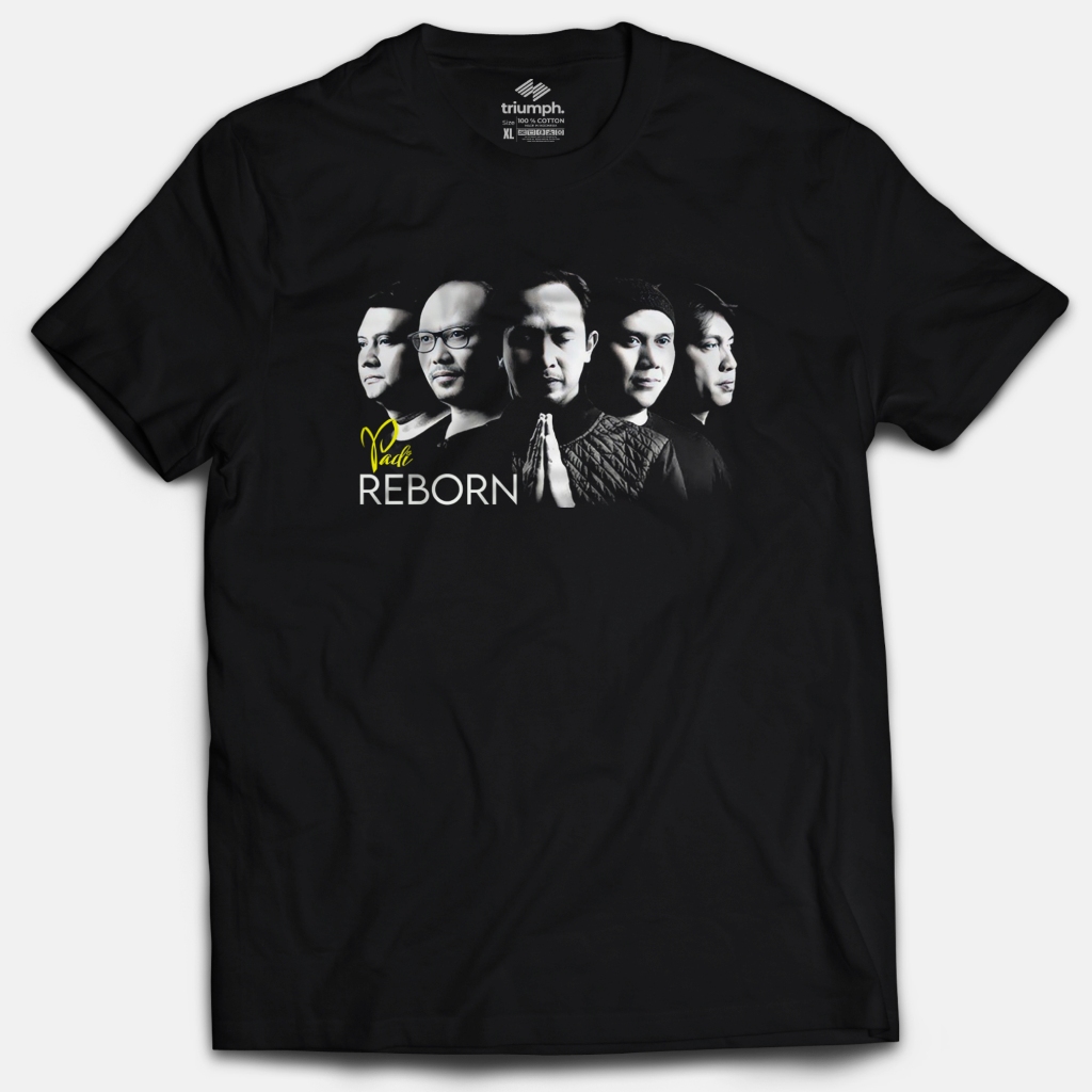 PADI - KAOS BAND LENGAN PENDEK - PREMIUM COTTON 24S