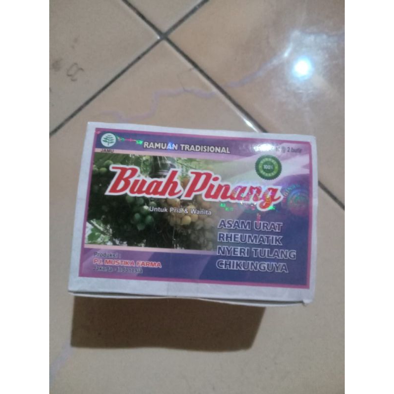 

Buah Pinang Tablet Original 100%