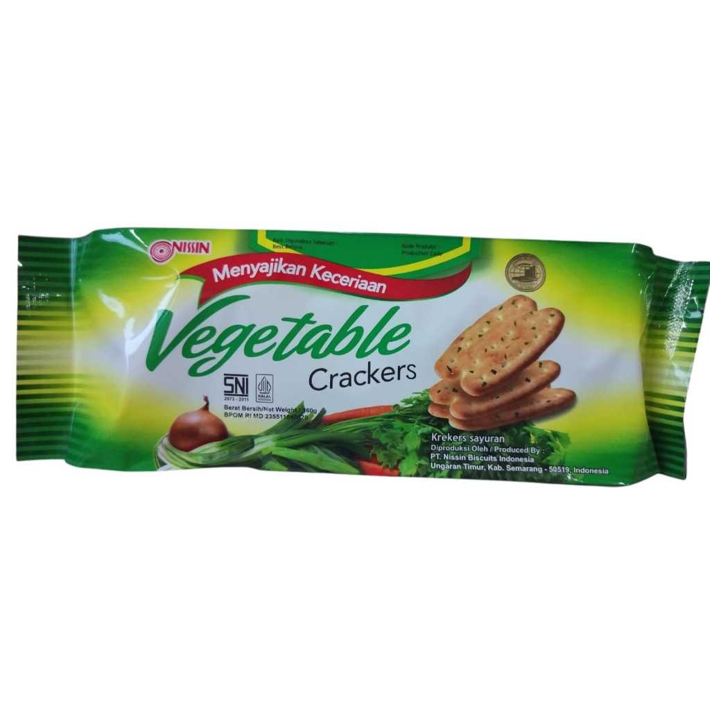 

Nissin Vegetable Crackers 160gr