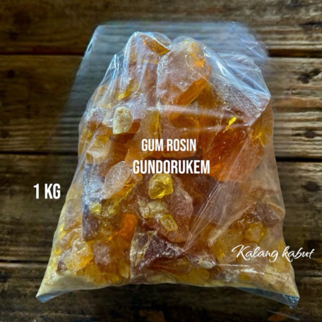 Gondorukem | Gum Rosin | Siongka | 1 KG