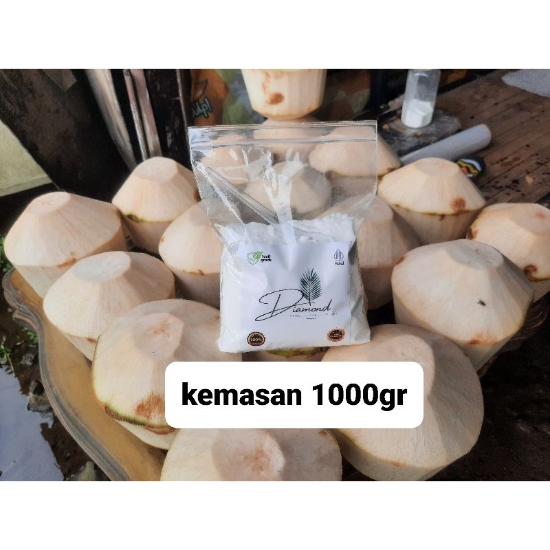 

ADY78 Serbuk Pemutih Sabut Kelapa Muda Thailand Diamond Kemasan 1kg