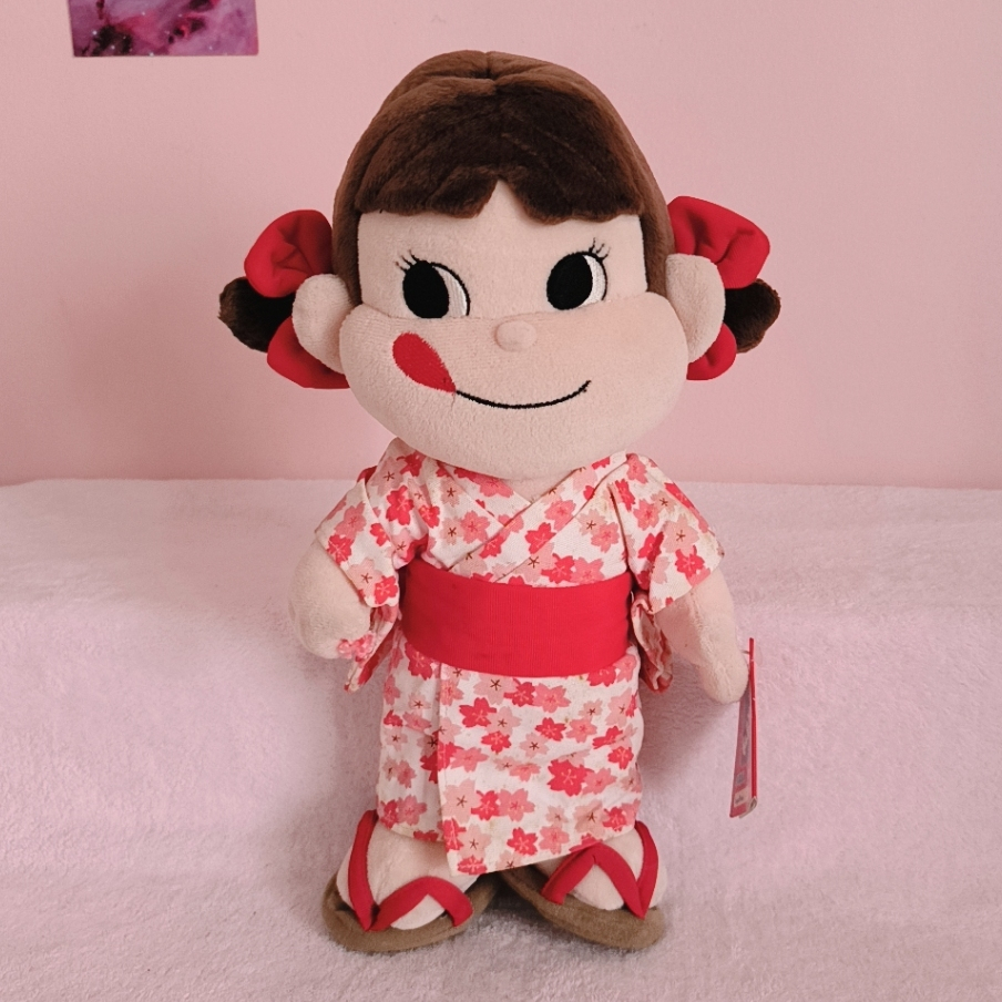 Boneka Fujiya Peko-chan Yukata Kimono Costume SEGA Big Plush