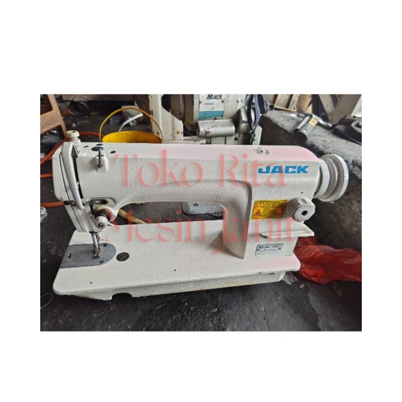 satu set mesin jahit highspeed merk  jack JK-8720 meja kaki dinamo servo baru