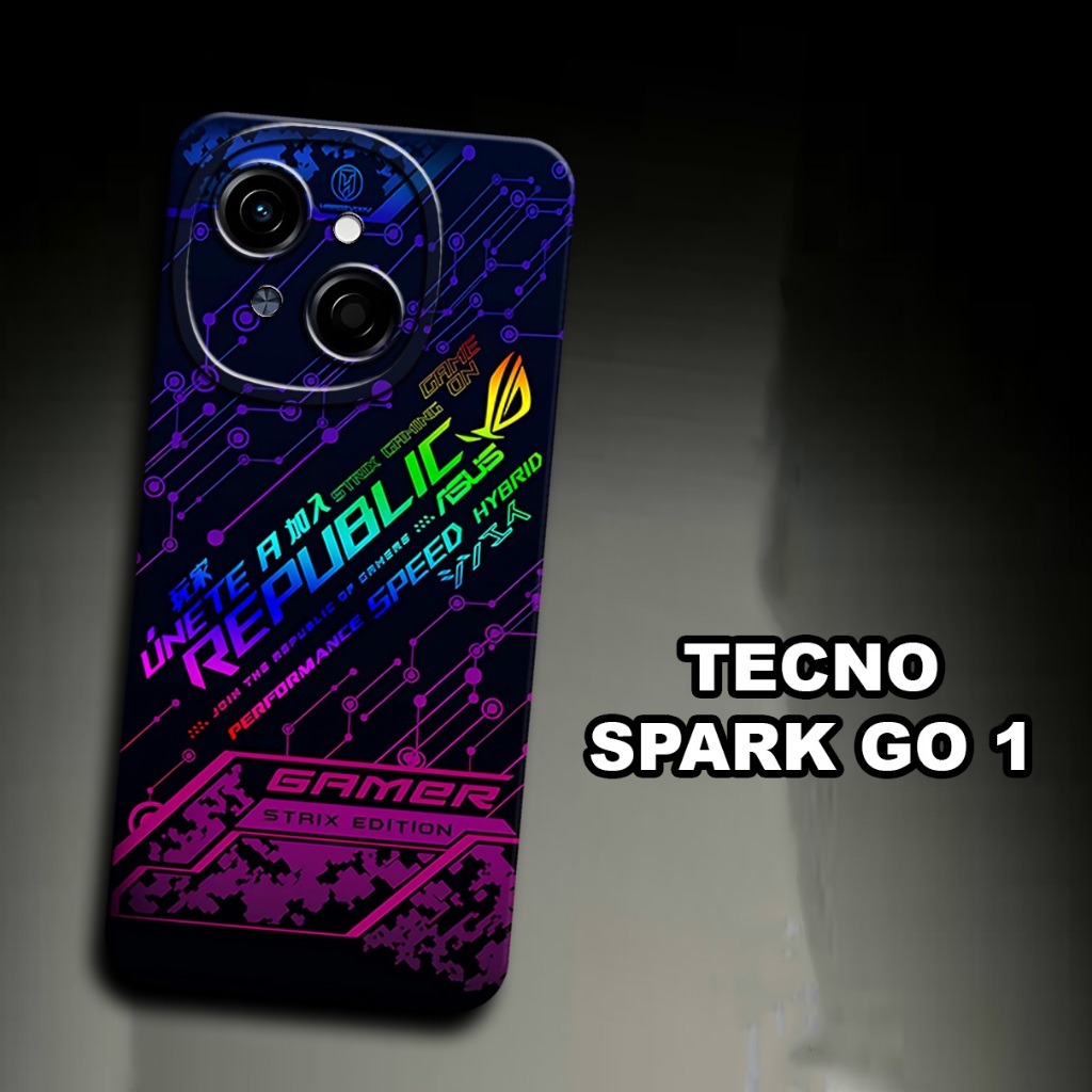 CC39/ Softcase karet lentur untuk TECNO SPARK GO 1/Motif esport/case TECNO SPARK GO 1 /kesing TECNO 