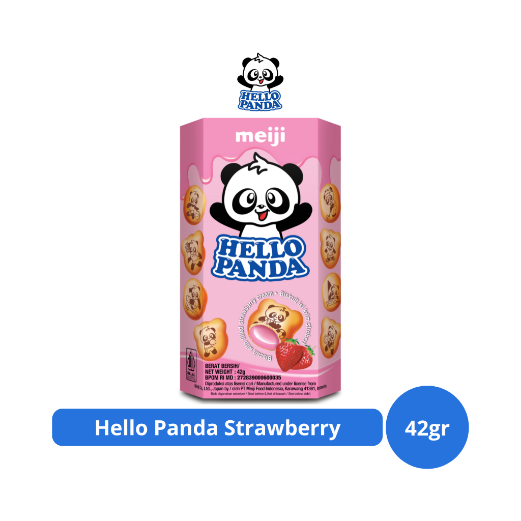 

Hello Panda Strawberry 42gr