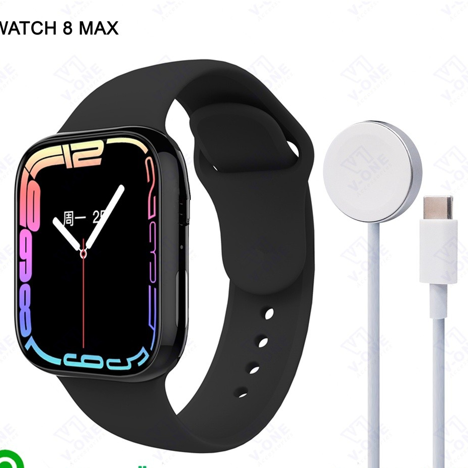 Smartwatch 8 Max Ori Jam Tangan Pintar Smart Watch Full Screen Jam Tangan Sport