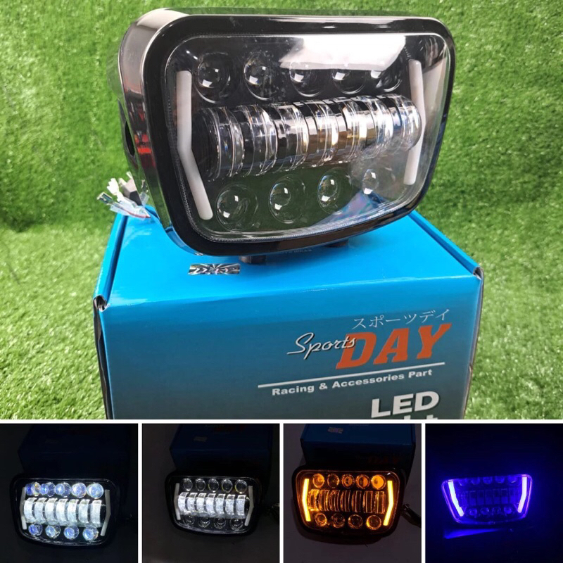 headlamp | lampu depan rx king | headlight | lampu biled rx king | lampu led rx king oval kotak | li