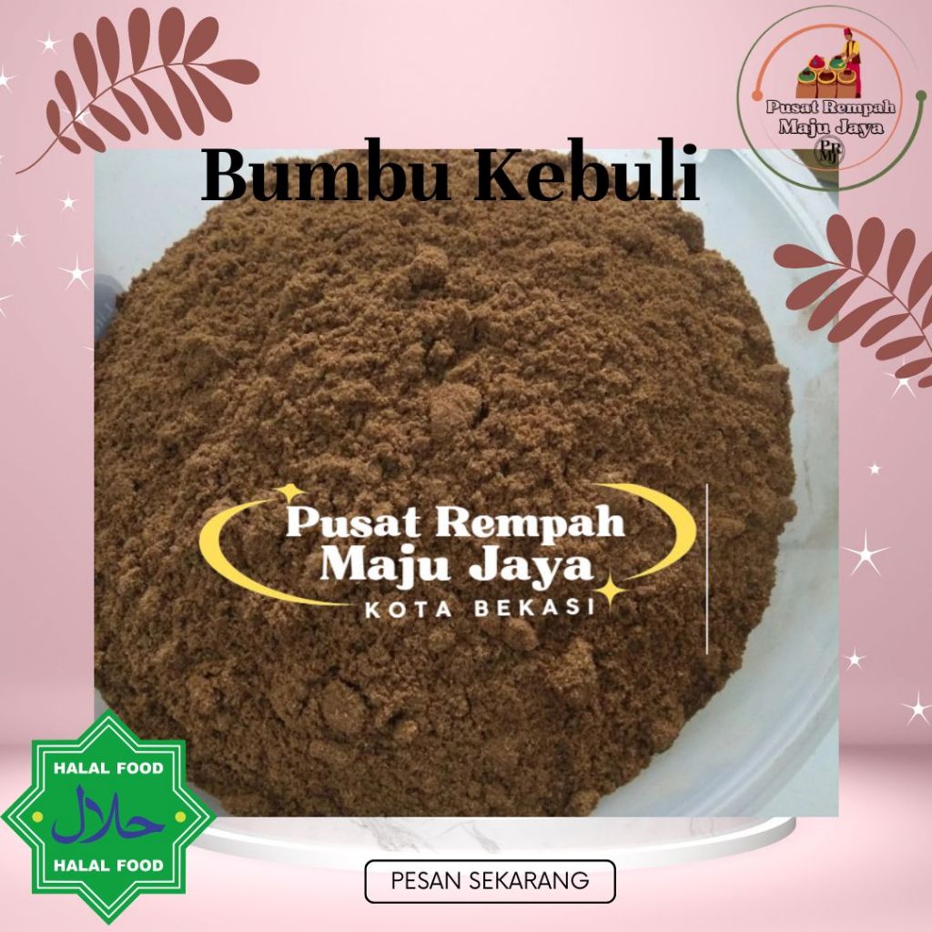 

bumbu kebuli untuk 2 liter beras 30 gr murni