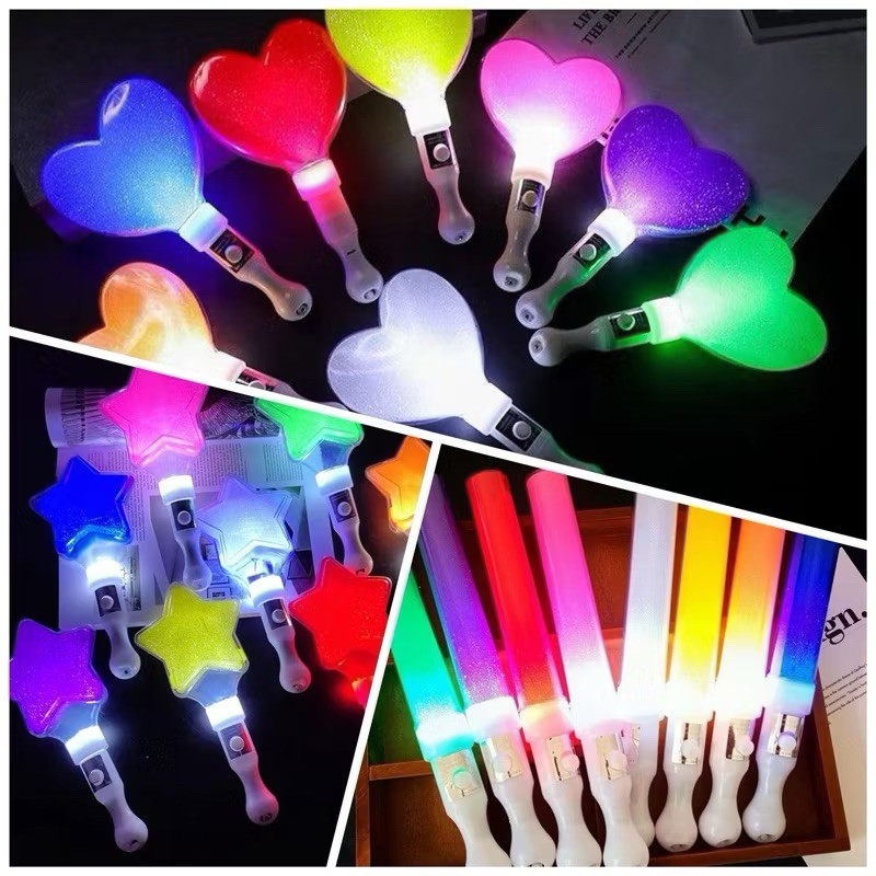 Glow stick/tongkat konser bintang/stik warna warni LED