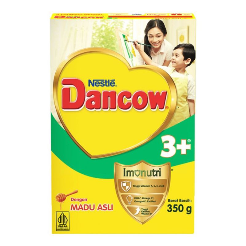 

Nestle Dancow 3+ Imunutri Susu Bubuk Pertumbuhan Anak 3-5 tahun Madu 350 g