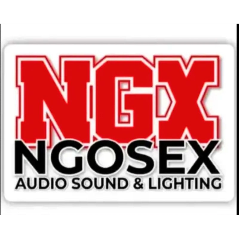 Stiker logo NGX 4x5
