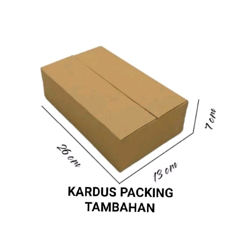 

KARDUS TAMBAHAN PENGAMANAN PAKET KHUSUS ORDER PAKET MINIATUR DITOKO INI
