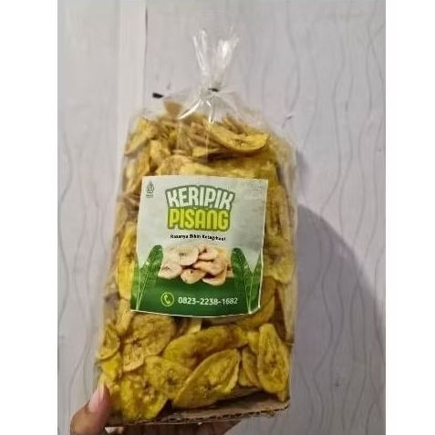 

KERIPIK PISANG BULAT MANIS / KERIPIK PISANG KOIN / BANANA CHIPS ISI 500GR