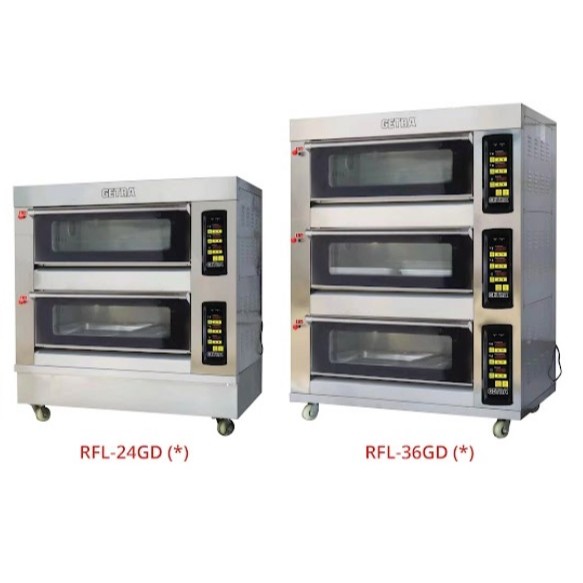 Gas Baking Oven Digital Getra RFL-24GD / Oven Gas Digital Getra RFL 36GD / Oven Gas Getra Garansi Re