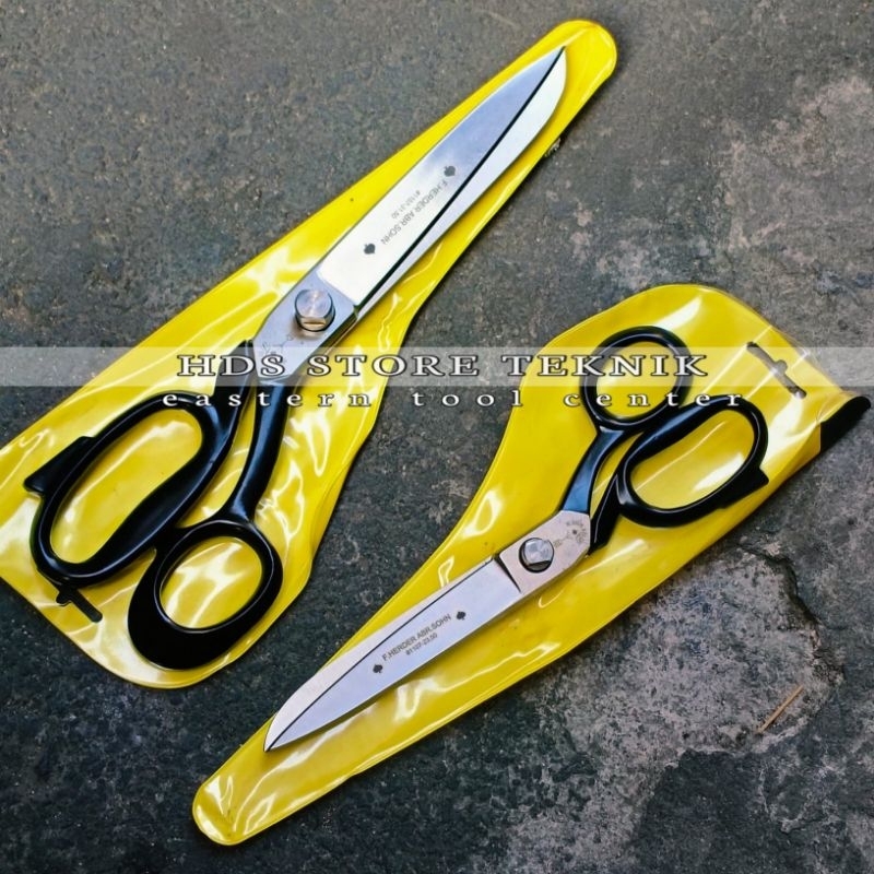 Gunting Kain Cap Garpu 8" 9" 10" 12 inch Gunting Kain Dan Kulit Tjap Mata Made in Germany Origina