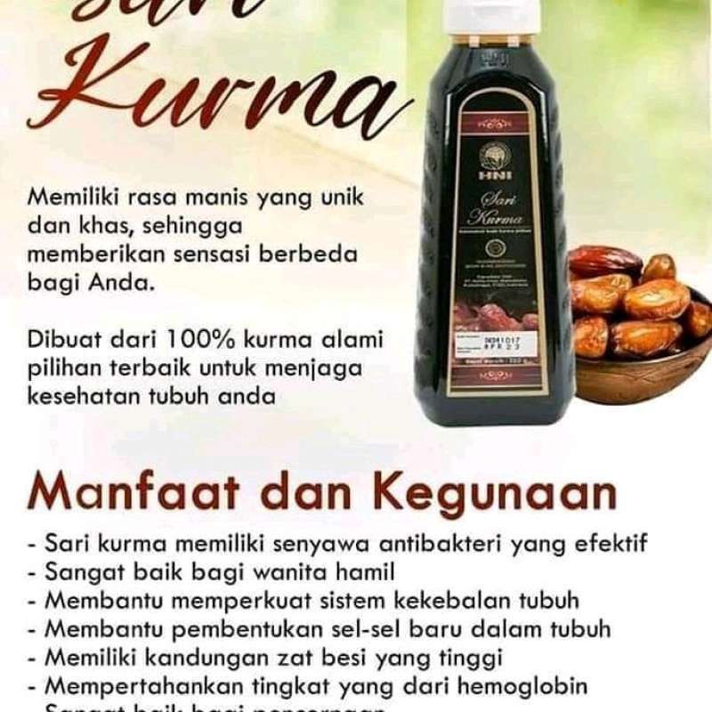 

Sari Kurma Hni HPAI 100% HALAL & BPOM