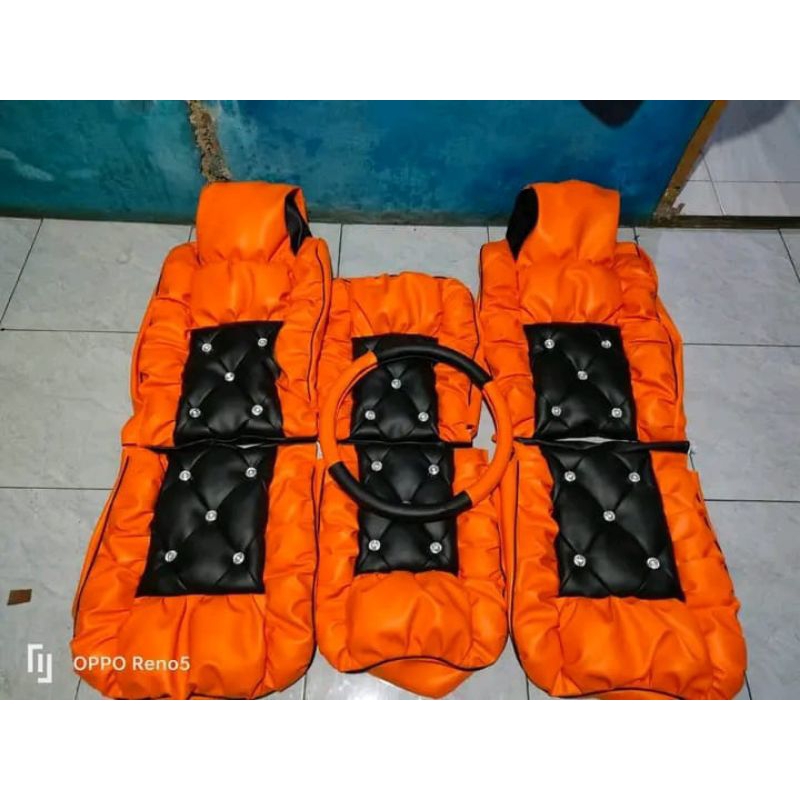 Sarung jok mobil fuso / cover jok fuso lohan isuzu