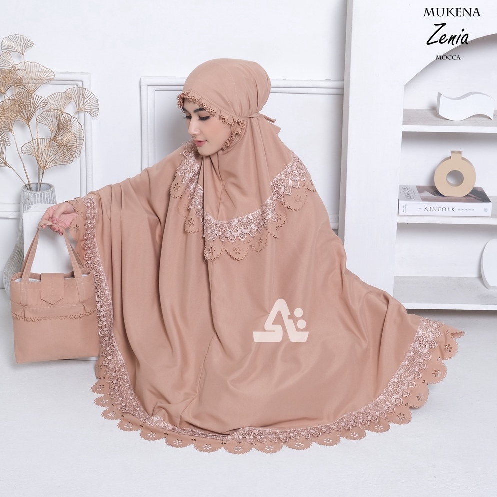 Best Product Mukena Dewasa cut 2in1 ZENIA