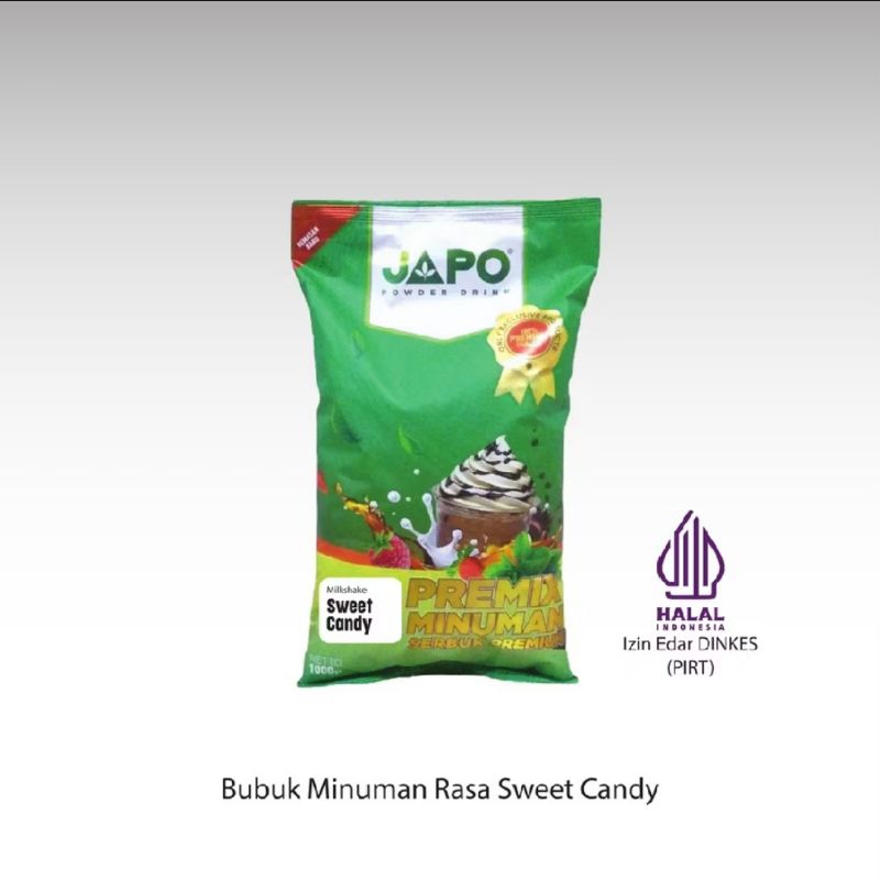 

Japo bubuk minuman 1kg sweet candy