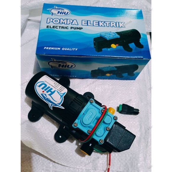 READY Dinamo Hiu  Pompa Air DC 12 V HIU Soket Drat 12V DC5A Elektrik Sprayer