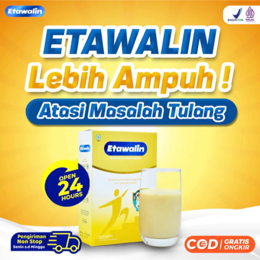 

Etawalin 200 gr Original 100% - Susu Kambing Nyeri Sendi Pegal Linu & Asam Urat Rematik